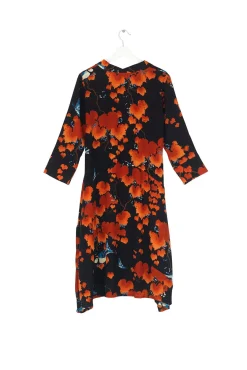 One Hundred Stars Acer Black Asymmetric Dress|Women Dresses