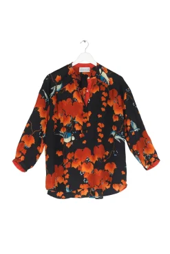 One Hundred Stars Acer Black Darcy Shirt|Women Tops