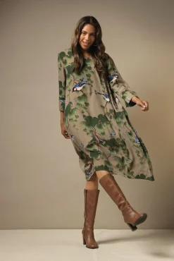 One Hundred Stars Acer Stone Asymmetric Dress|Women Dresses