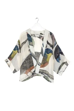One Hundred Stars Bird Stone Kimono|Women Short Kimonos