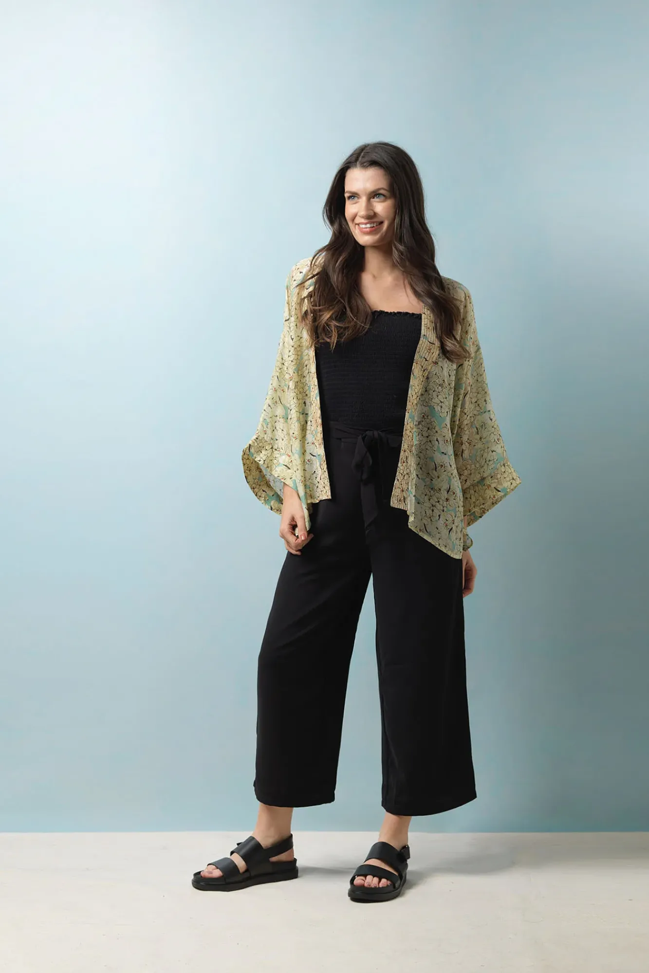 One Hundred Stars Blossom Kimono|Women Short Kimonos
