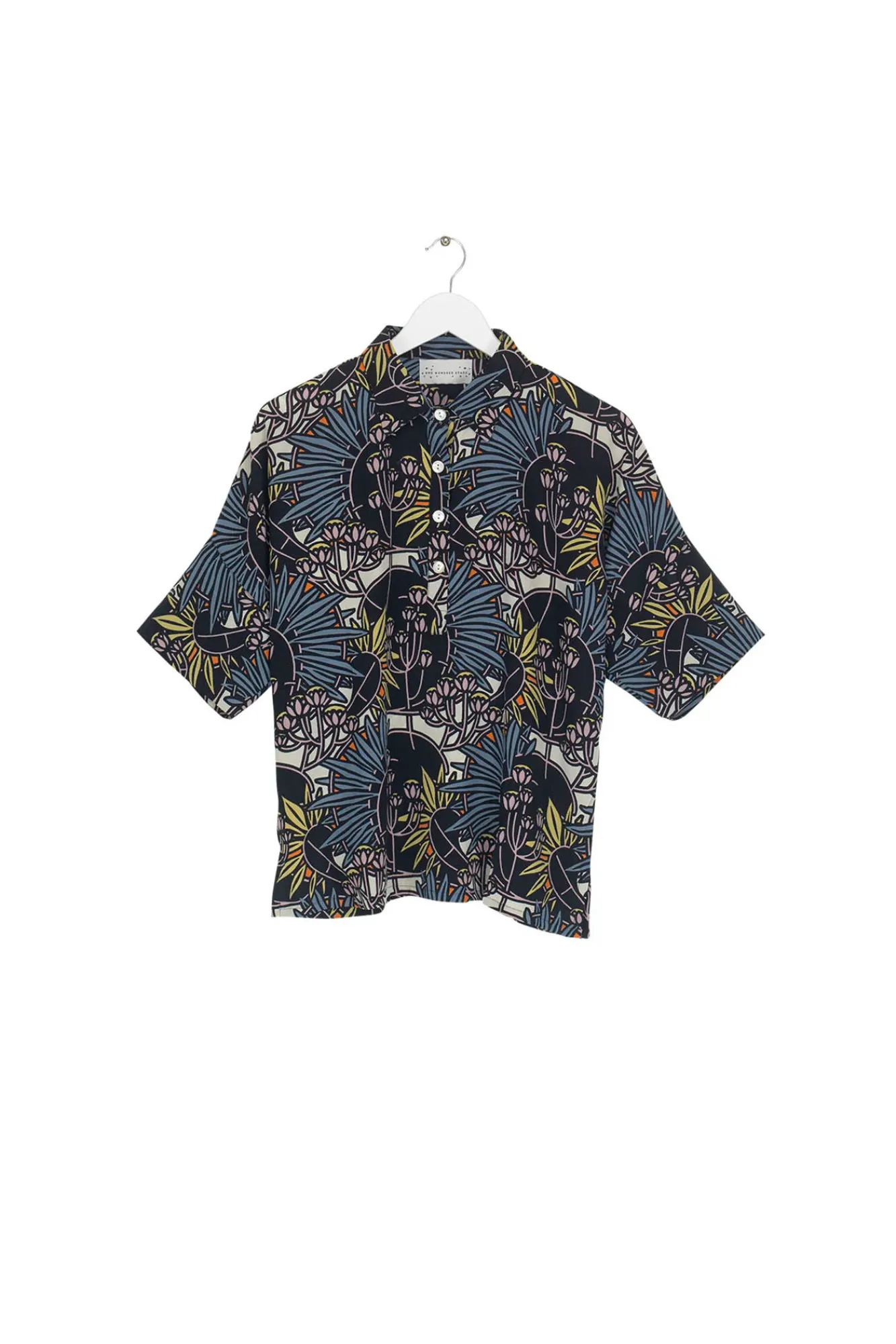 One Hundred Stars Deco Daisy Grey Pippa Top|Women Tops