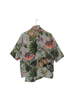 One Hundred Stars Eccentric Blooms Putty Rachel Top|Women Tops