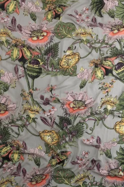 One Hundred Stars Eccentric Blooms Putty Scarf| Scarves