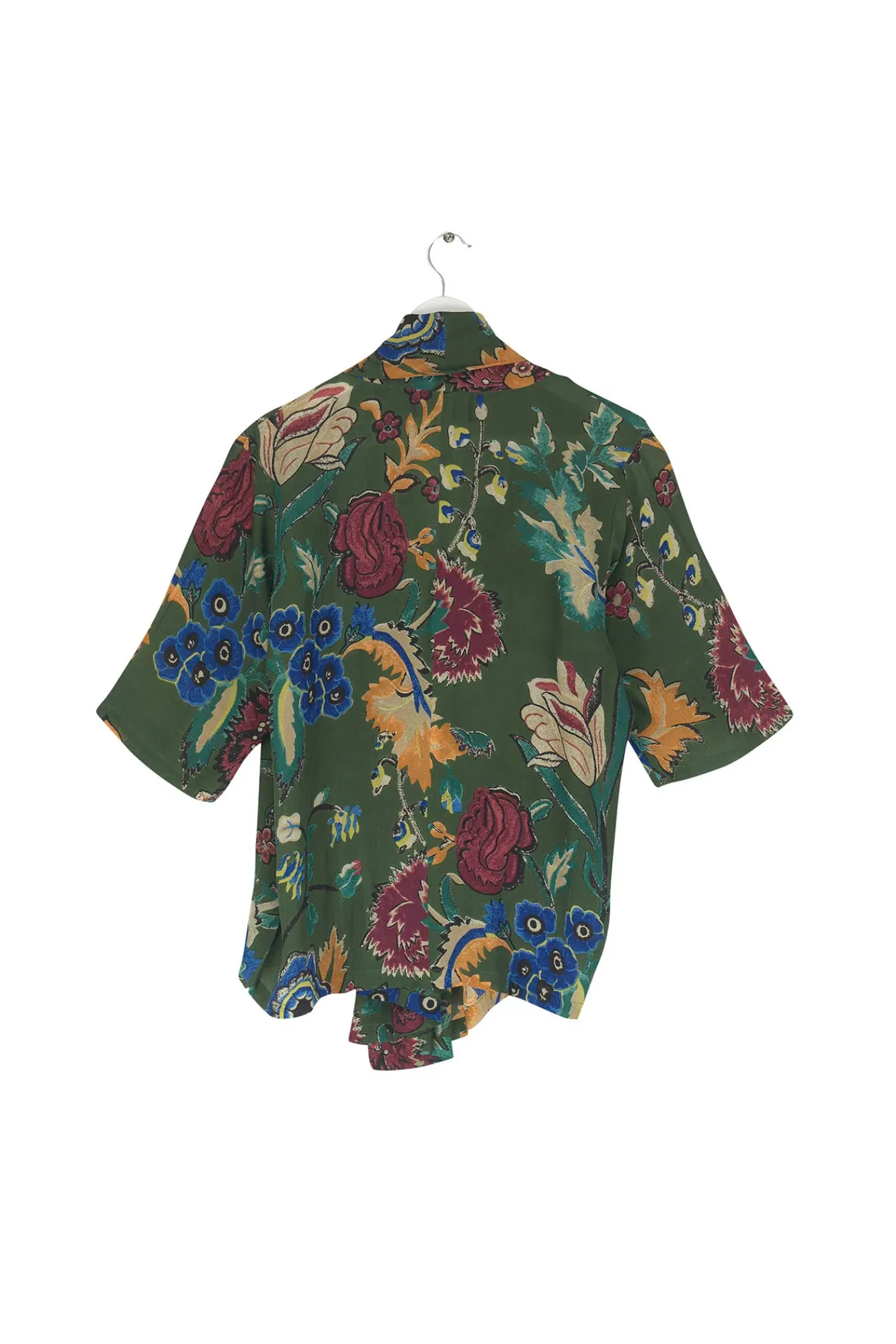 One Hundred Stars Flower Vase Green Rachel Top|Women Tops