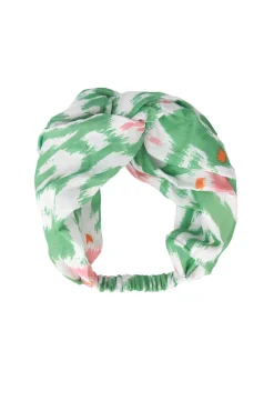 One Hundred Stars Ikat Green Headband| Headbands