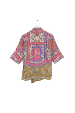 One Hundred Stars Indian Summer Pink Rachel Top|Women Tops