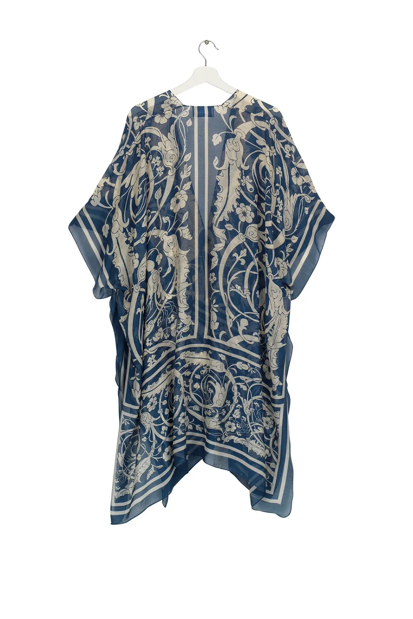 One Hundred Stars Jaipur Blue Throwover|Women Throwovers