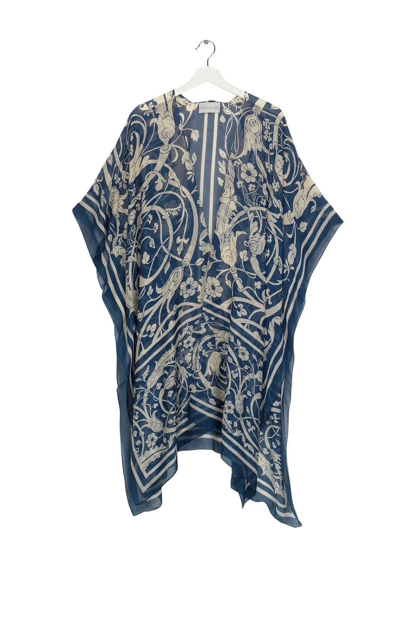 One Hundred Stars Jaipur Blue Throwover|Women Throwovers