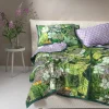 One Hundred Stars Kew Hydrangea Lime Bedspread| Bedspreads & Pillow Shams