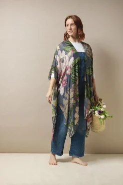 One Hundred Stars Kew Protea Grey Throwover|Women Throwovers