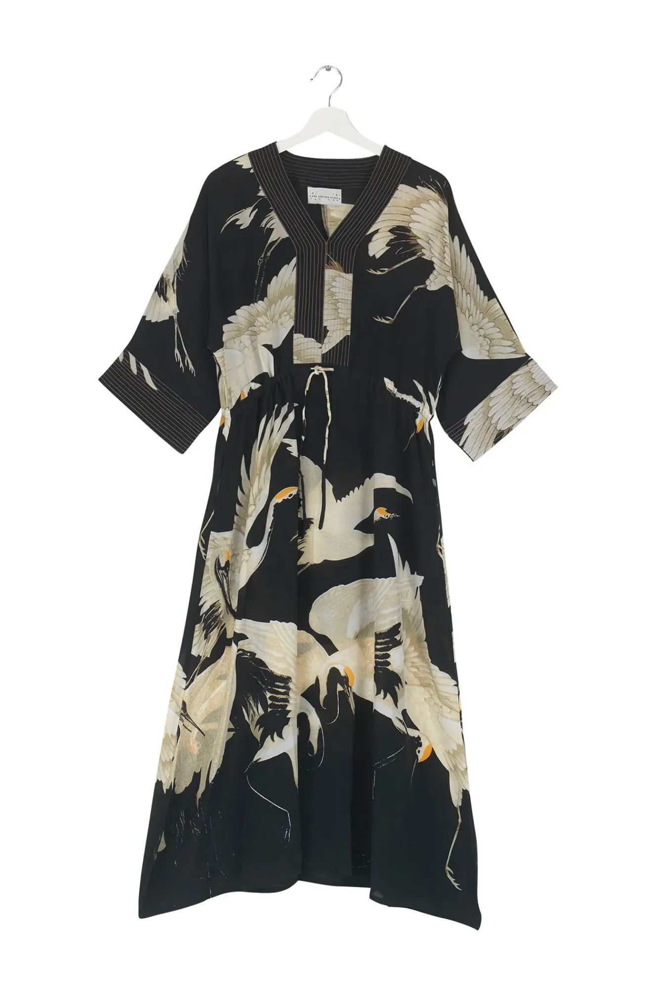 One Hundred Stars Stork Black Abbi Dress|Women Dresses