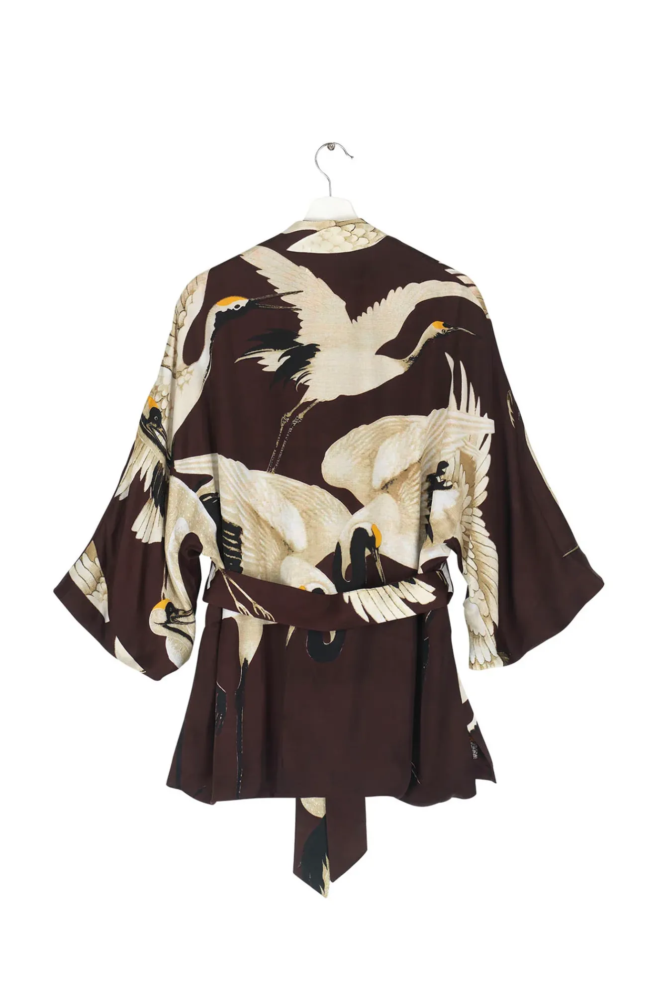 One Hundred Stars Stork Burgundy Wrap Jacket|Women Wrap Jackets