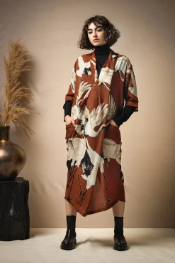 One Hundred Stars Stork Cigar Rachel Dress|Women Dresses