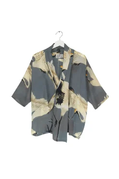 One Hundred Stars Stork Slate Rachel Top|Women Tops