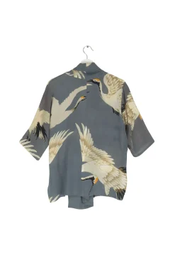 One Hundred Stars Stork Slate Rachel Top|Women Tops