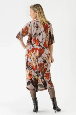 One Hundred Stars Tulip Red Rachel Dress|Women Dresses